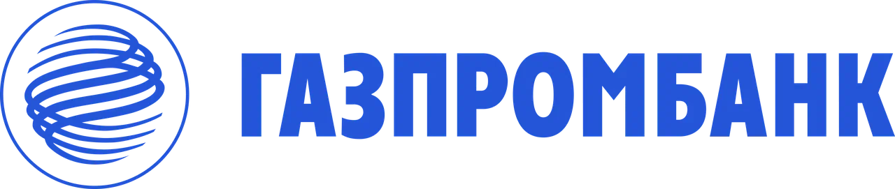 Логотип Газпромбанк