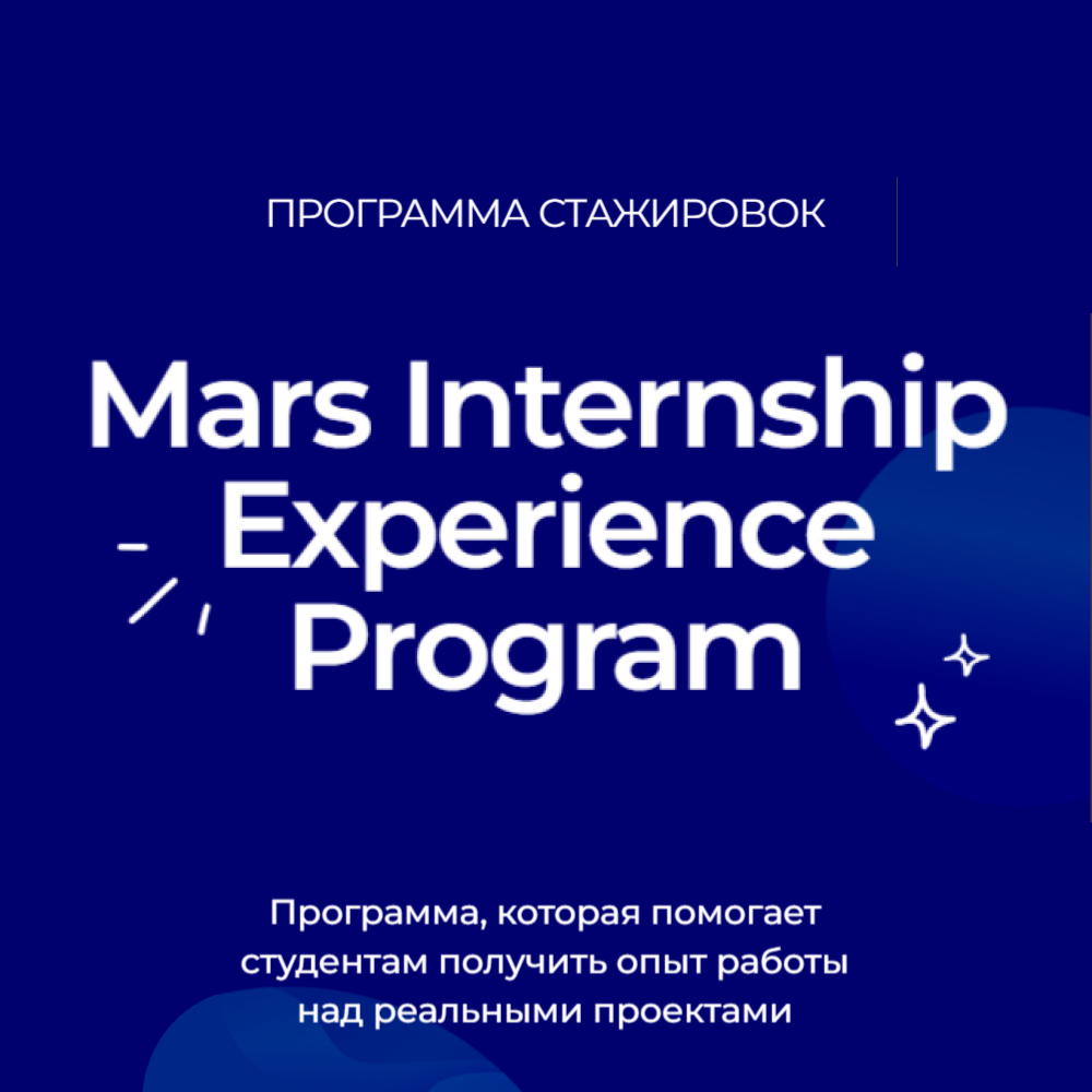 Mars Internship Experience Program